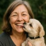Donna con cagnolino