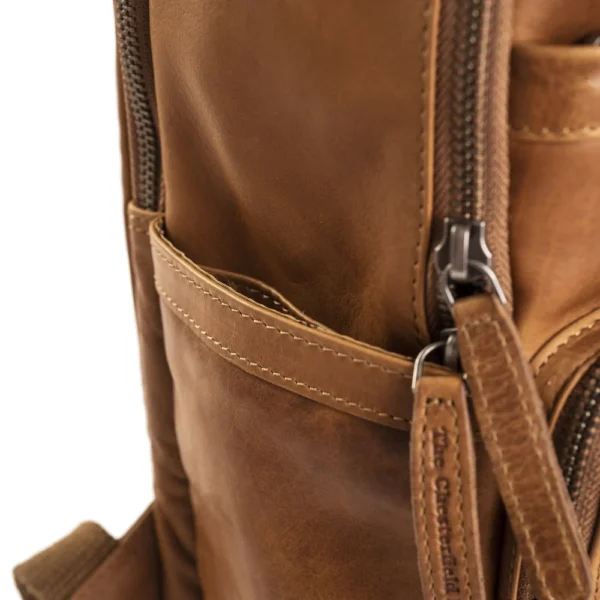 The Chesterfield Brand Zaino In Pelle Cognac Austin - immagine 6