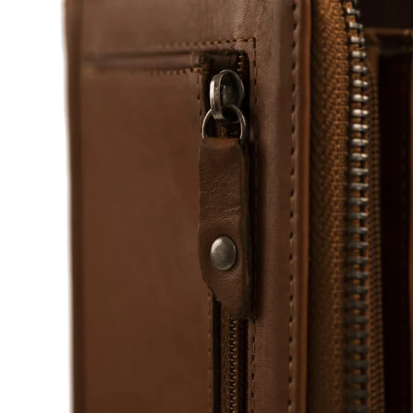 The Chesterfield Brand Portafoglio In Pelle Cognac Nova - immagine 4