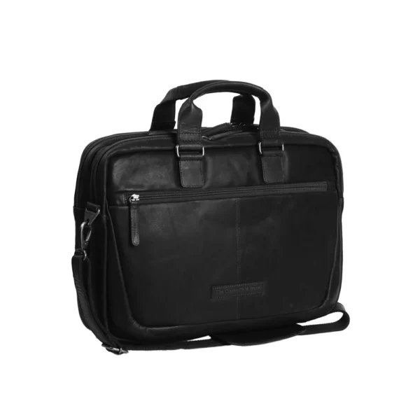 The Chesterfield Brand Borsa Porta PC In Pelle Nero Seth - immagine 6