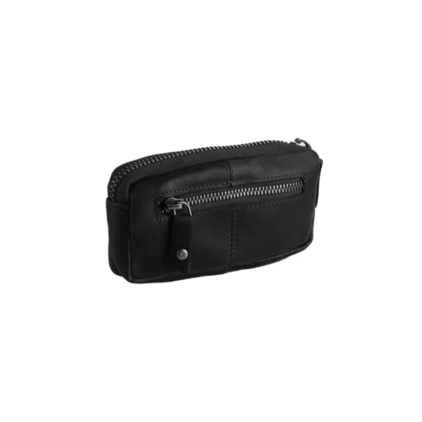 The Chesterfield Brand Portachiavi In Pelle Nero Corey