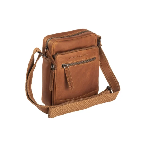 The Chesterfield Brand Borsa A Tracolla In Pelle Cognac Birmingham