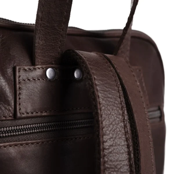 The Chesterfield Brand Zaino In Pelle Marrone Naomi - immagine 4