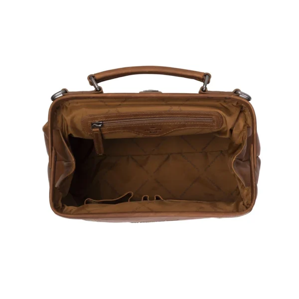 The Chesterfield Brand Borsa Dottore In Pelle Cognac Shaun - immagine 4