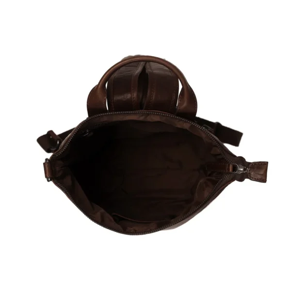 The Chesterfield Brand Zaino In Pelle Marrone Saar - immagine 5