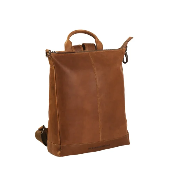 The Chesterfield Brand Zaino In Pelle Cognac Saar - immagine 3