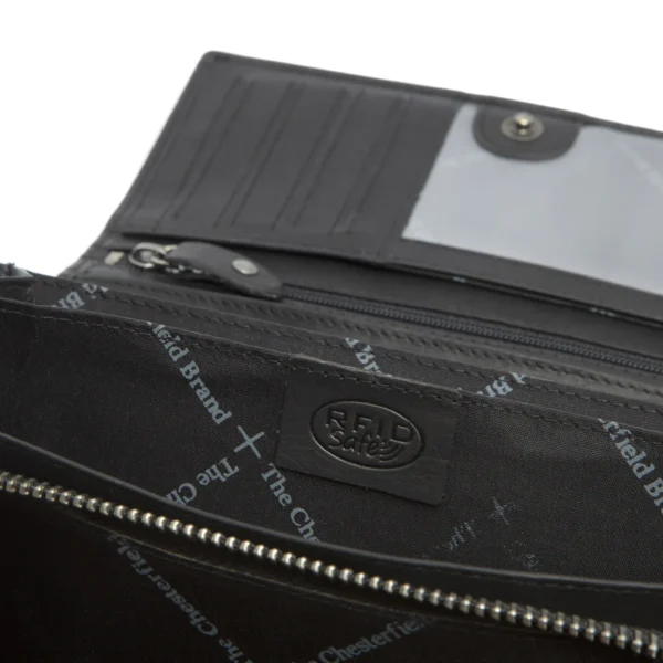 The Chesterfield Brand Portafoglio In Pelle Nero Mirthe - immagine 3