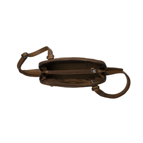 The Chesterfield Brand Borsa A Tracolla In Pelle Cognac River - immagine 3