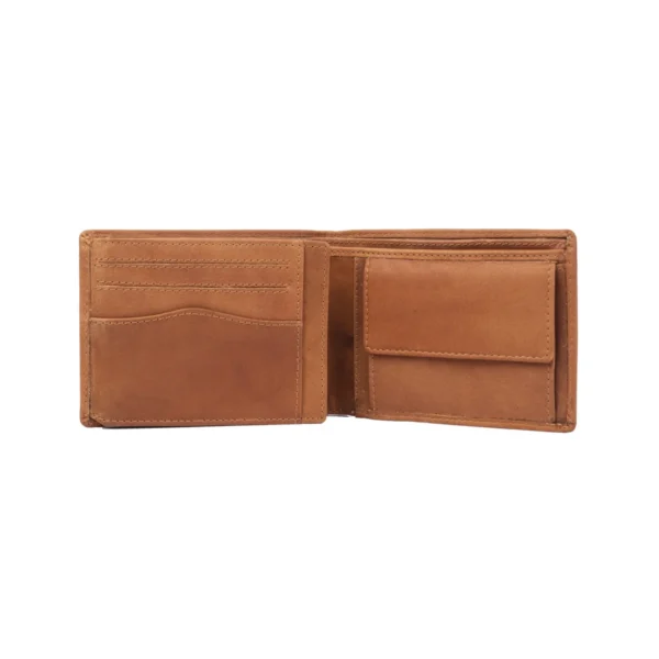 The Chesterfield Brand Portafoglio In Pelle Cognac Timo - immagine 4