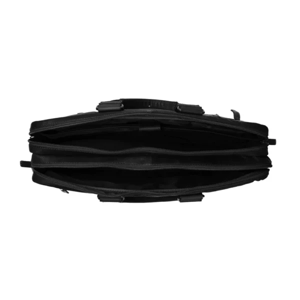 The Chesterfield Brand Borsa Porta PC In Pelle Nero Seth - immagine 3