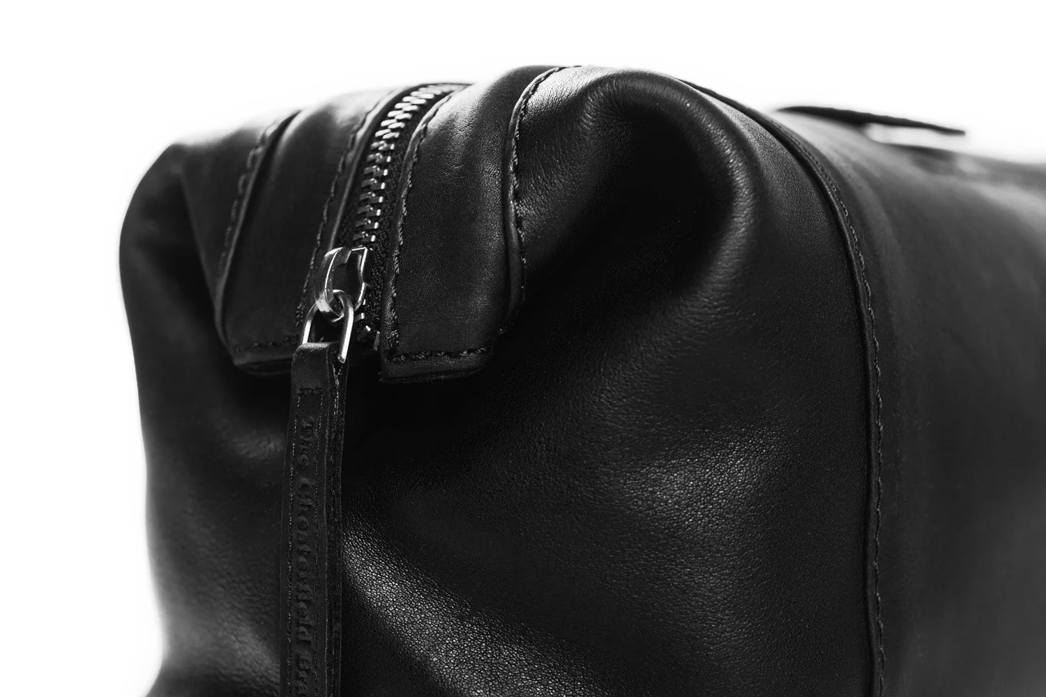 The Chesterfield Brand Beauty Case In Pelle Nero Vince - immagine 6