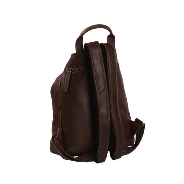 The Chesterfield Brand Zaino In Pelle Marrone Saar - immagine 2