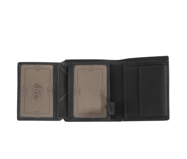 The Chesterfield Brand Portafoglio In Pelle Nero Carl - immagine 5
