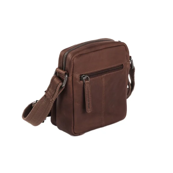 The Chesterfield Brand Borsa A Tracolla In Pelle Marrone Bremen