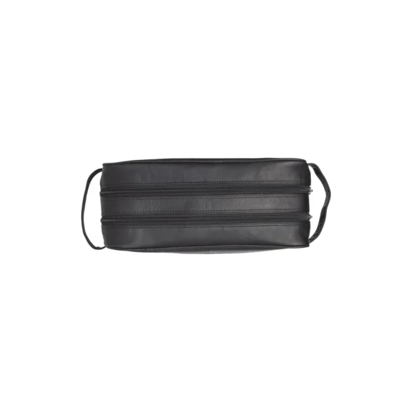 The Chesterfield Brand Beauty Case In Pelle Nero Stefan - immagine 3
