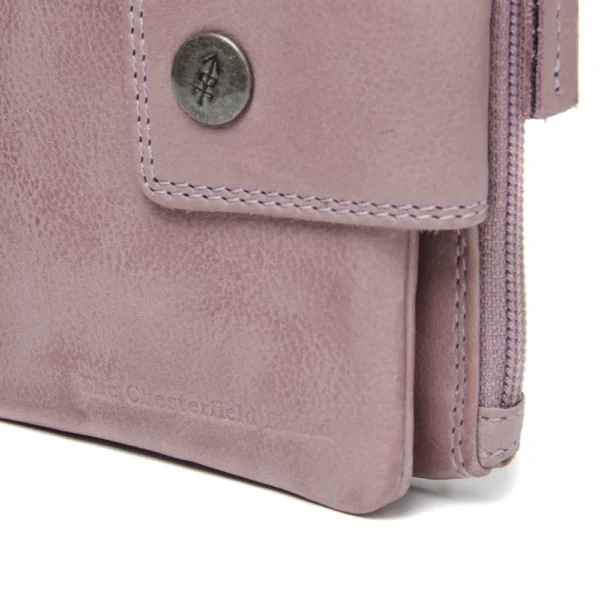 The Chesterfield Brand Portafoglio In Pelle Lilla Lavanda Mavona - immagine 6