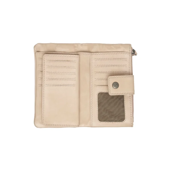 The Chesterfield Brand Portafoglio In Pelle Beige Fresno - immagine 3