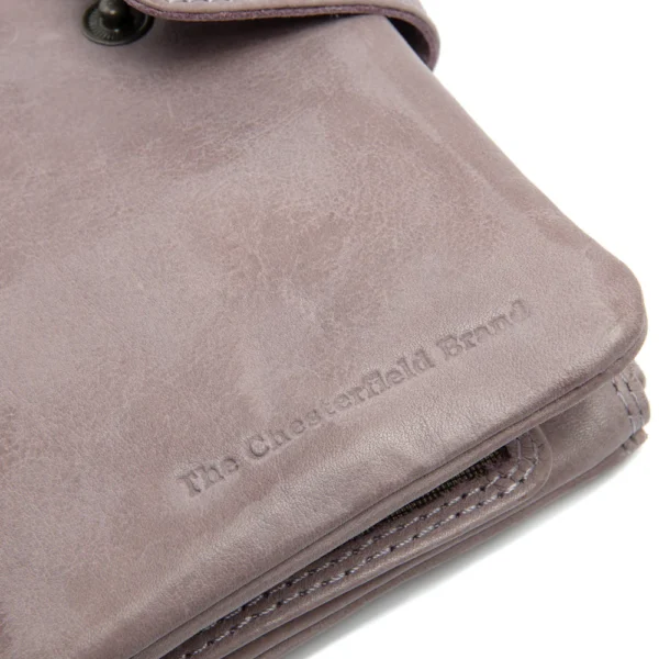 The Chesterfield Brand Portafoglio In Pelle Lilla Lavanda Fresno - immagine 3