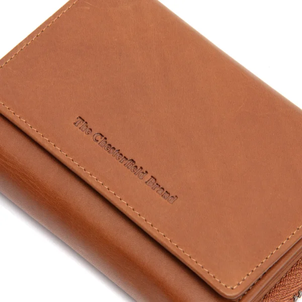 The Chesterfield Brand Portafoglio In Pelle Cognac Sorraia - immagine 2