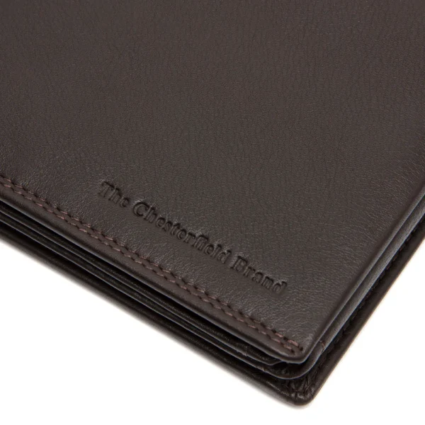 The Chesterfield Brand Portafoglio In Pelle Marrone Serie Nappa Hendrick - immagine 5