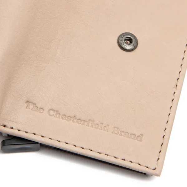 The Chesterfield Brand Portafoglio In Pelle Beige Torola - immagine 4