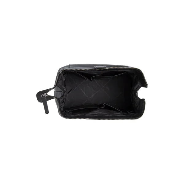 The Chesterfield Brand Beauty Case In Pelle Nero Serie Novum Biassa - immagine 4