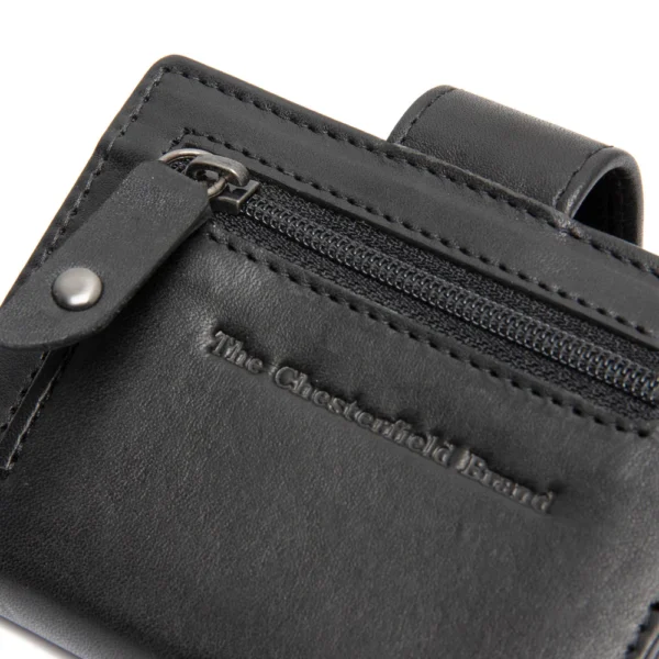 The Chesterfield Brand Portafoglio In Pelle Nero Serie Novum Barrea - immagine 3