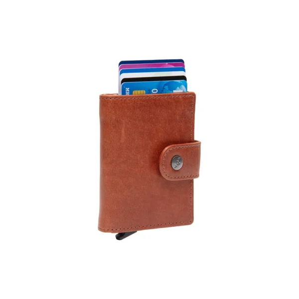 The Chesterfield Brand Portafoglio In Pelle Cognac Serie Novum Barrea