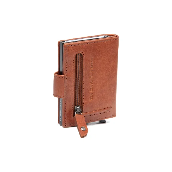 The Chesterfield Brand Portafoglio In Pelle Cognac Serie Novum Barrea - immagine 7