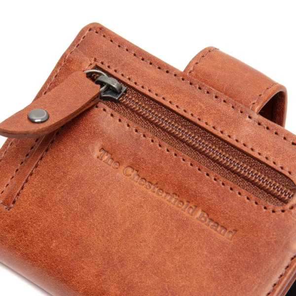 The Chesterfield Brand Portafoglio In Pelle Cognac Serie Novum Barrea - immagine 4