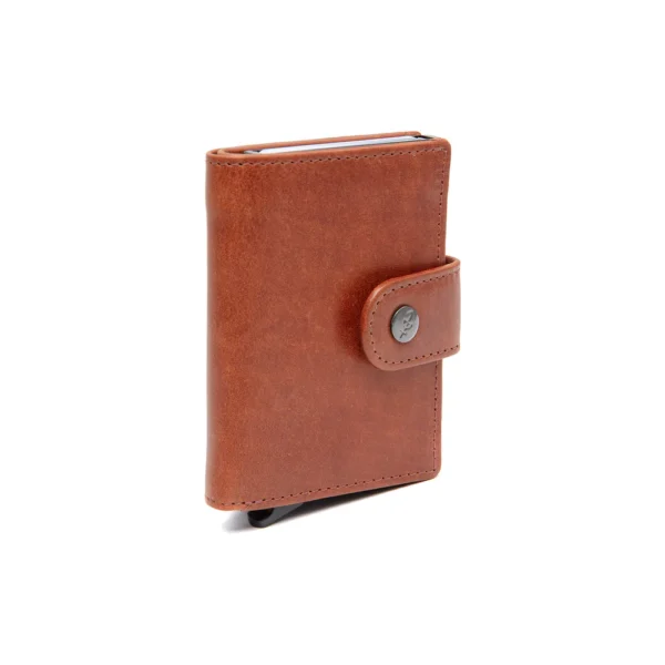The Chesterfield Brand Portafoglio In Pelle Cognac Serie Novum Barrea - immagine 3