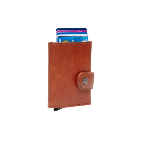 The Chesterfield Brand Portafoglio In Pelle Cognac Serie Novum Larino