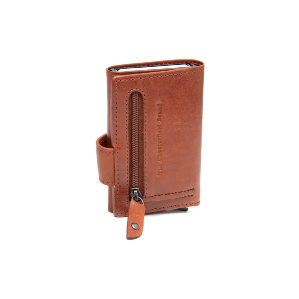 The Chesterfield Brand Portafoglio In Pelle Cognac Serie Novum Larino - immagine 8