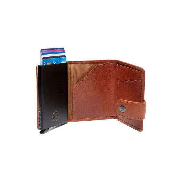 The Chesterfield Brand Portafoglio In Pelle Cognac Serie Novum Larino - immagine 7