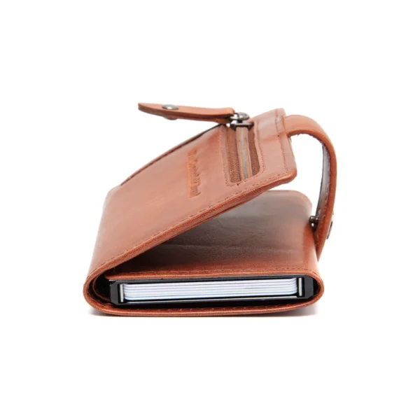 The Chesterfield Brand Portafoglio In Pelle Cognac Serie Novum Larino - immagine 6