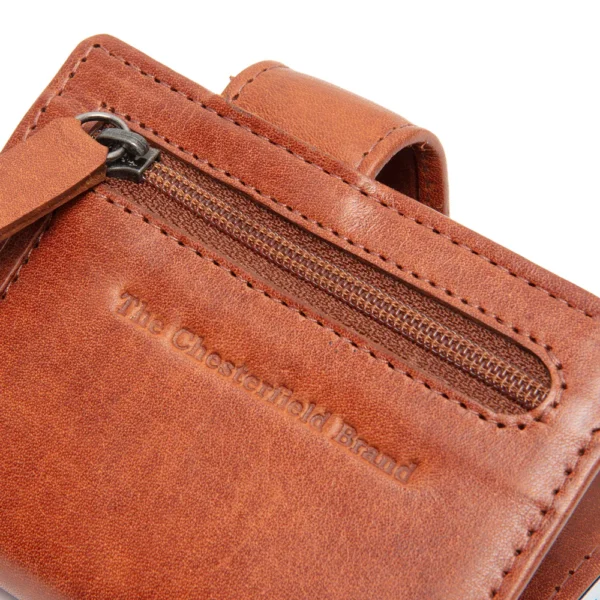 The Chesterfield Brand Portafoglio In Pelle Cognac Serie Novum Larino - immagine 4
