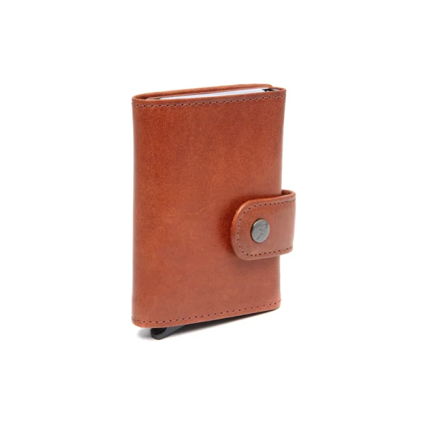The Chesterfield Brand Portafoglio In Pelle Cognac Serie Novum Larino - immagine 2