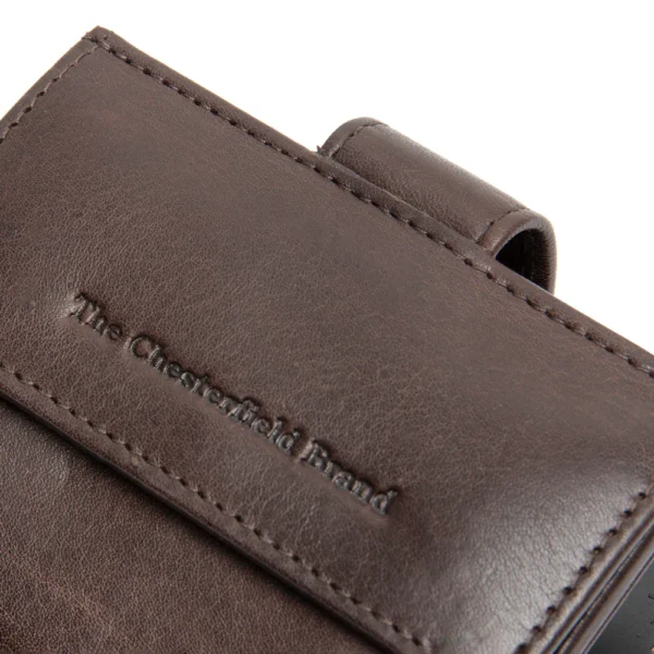 The Chesterfield Brand Portafoglio In Pelle Marrone Serie Novum Lesina - immagine 4