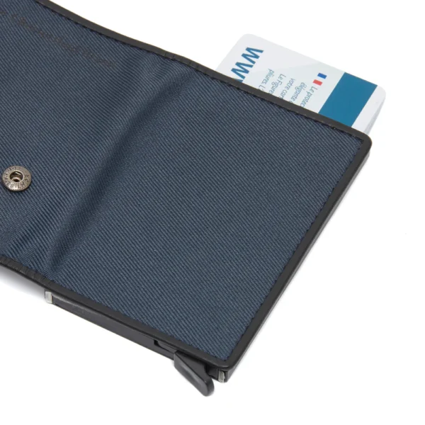 The Chesterfield Brand Portafoglio In Pelle Blu Navy Delsbo - immagine 3