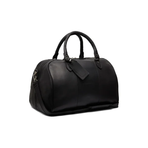 The Chesterfield Brand Borsa Da Weekend In Pelle Nero Liam