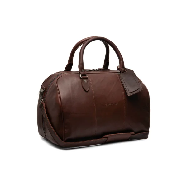 The Chesterfield Brand Borsa Da Weekend In Pelle Marrone Liam