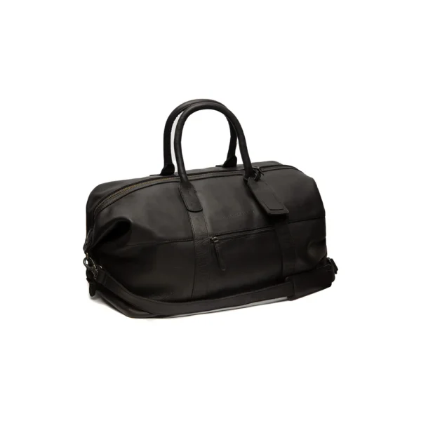 The Chesterfield Brand Borsa Da Weekend In Pelle Nero Portsmouth