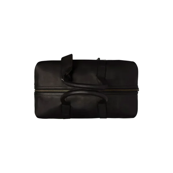 The Chesterfield Brand Borsa Da Weekend In Pelle Nero Portsmouth - immagine 5