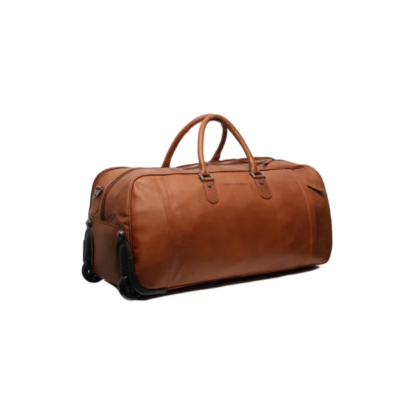 The Chesterfield Brand Trolley Da Viaggio In Pelle Cognac Jayven - immagine 5