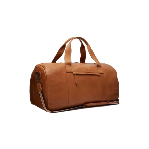 The Chesterfield Brand Borsa Da Weekend In Pelle Cognac Hudson