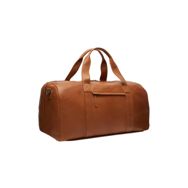 The Chesterfield Brand Borsa Da Weekend In Pelle Cognac Hudson - immagine 3