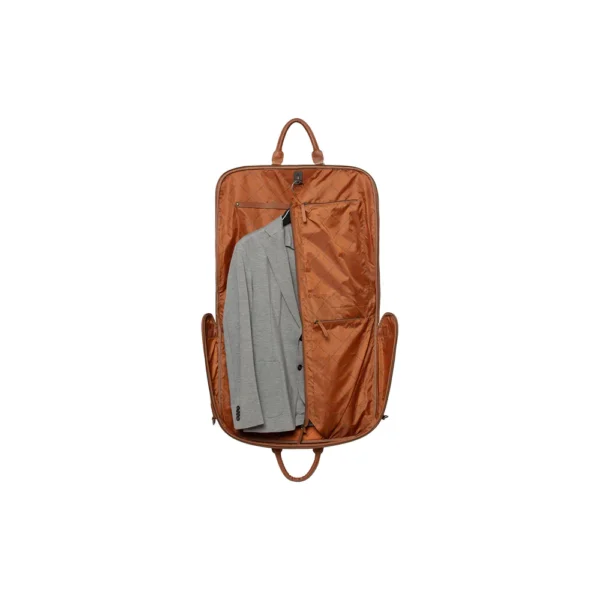 The Chesterfield Brand Borsa Da Weekend In Pelle Cognac Josh - immagine 3