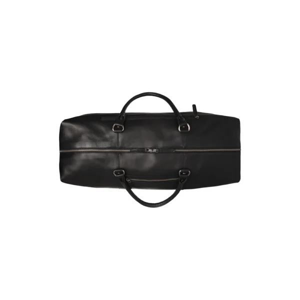 The Chesterfield Brand Borsa Da Weekend In Pelle Nero Serie Novum Cavoli - immagine 6