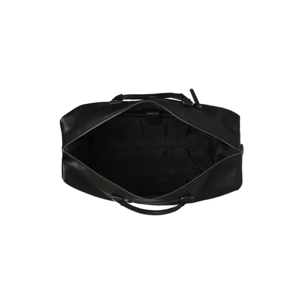 The Chesterfield Brand Borsa Da Weekend In Pelle Nero Serie Novum Cavoli - immagine 5