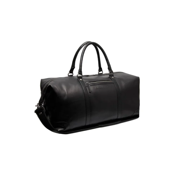 The Chesterfield Brand Borsa Da Weekend In Pelle Nero Serie Novum Cavoli - immagine 2